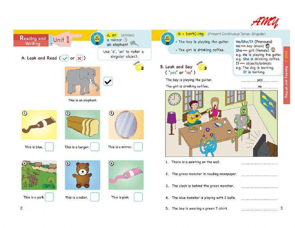 Speaking and Writing & Reading Starters