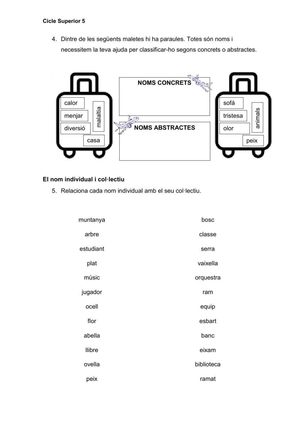 Classificació de noms