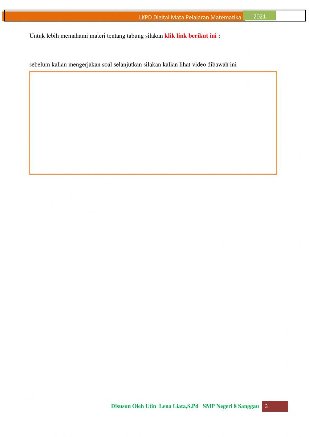 LKPD Digital Mapel Matematika