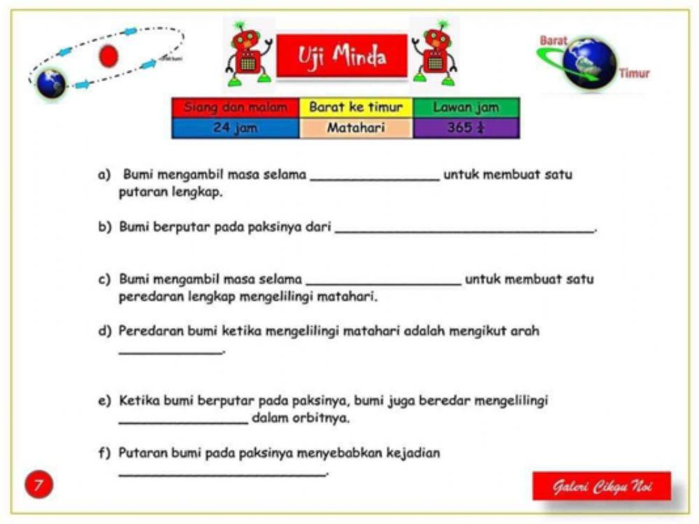 Peredaran dan putaran Bumi