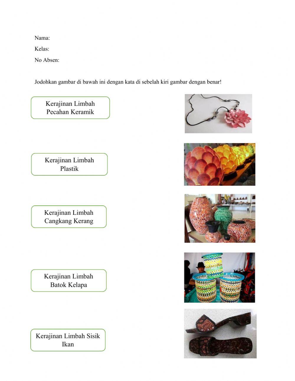 Tugas 2 Kerajinan Limbah Keras