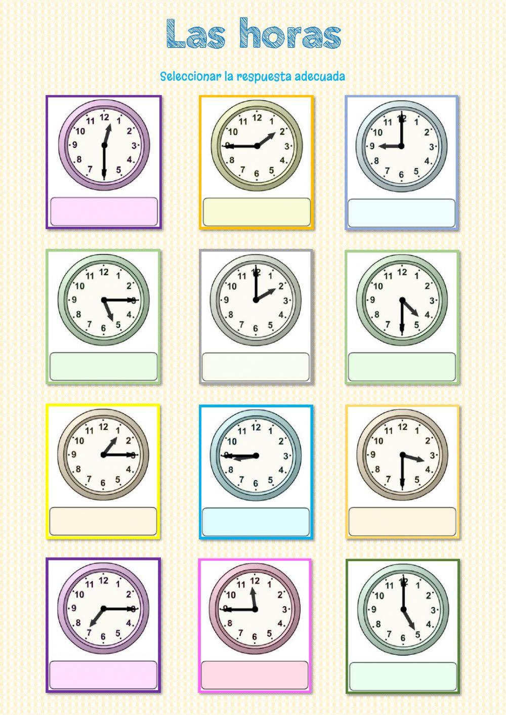 Las horas