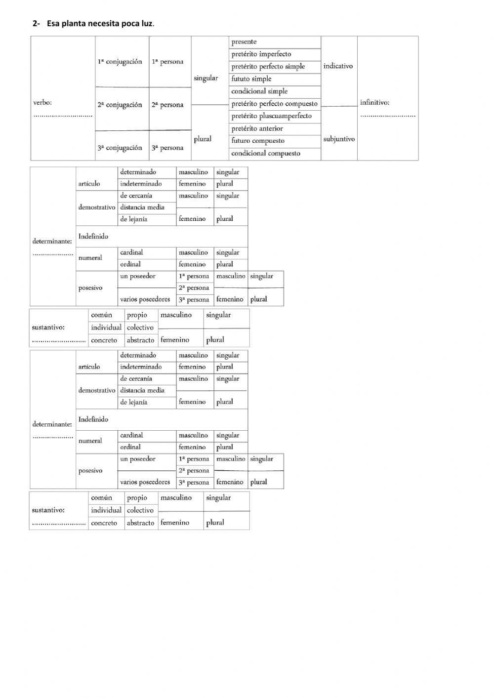 Análisis morfológico