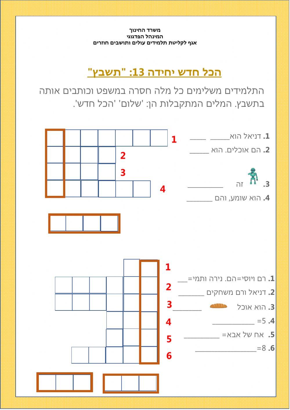 הכל חדש 13