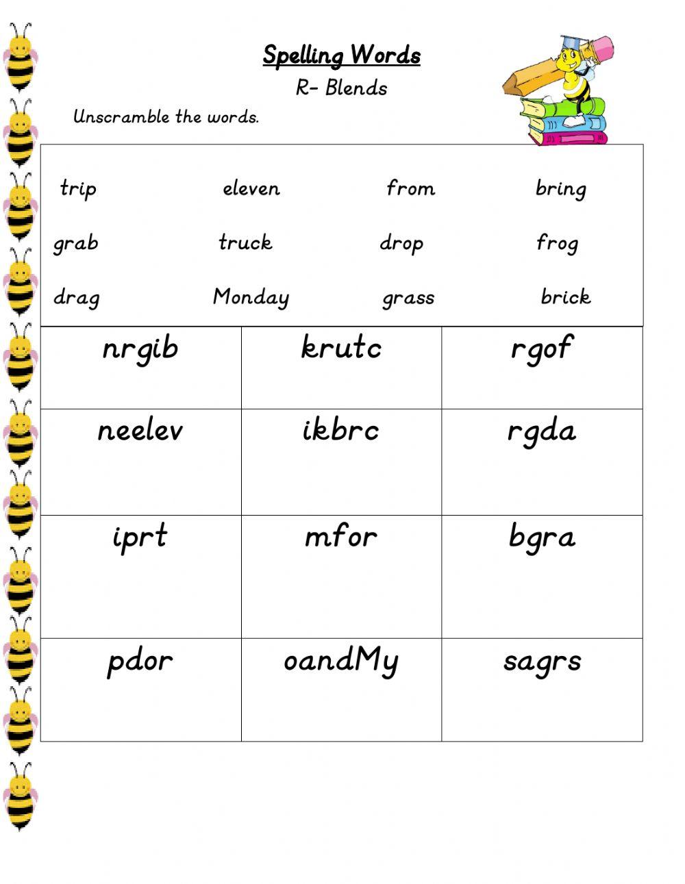 Spelling Words