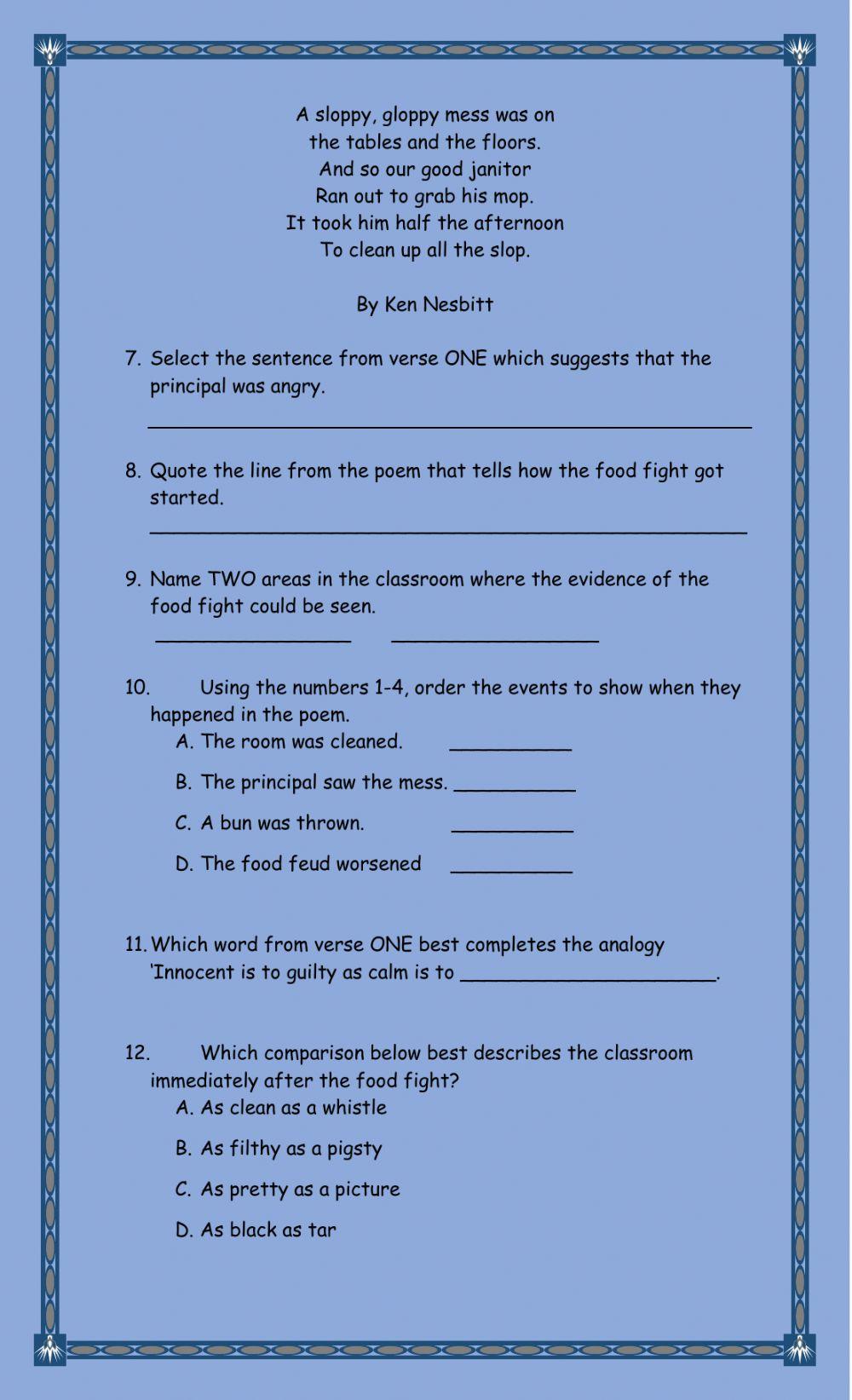 Sequencing Steps in a Process-Order of Events