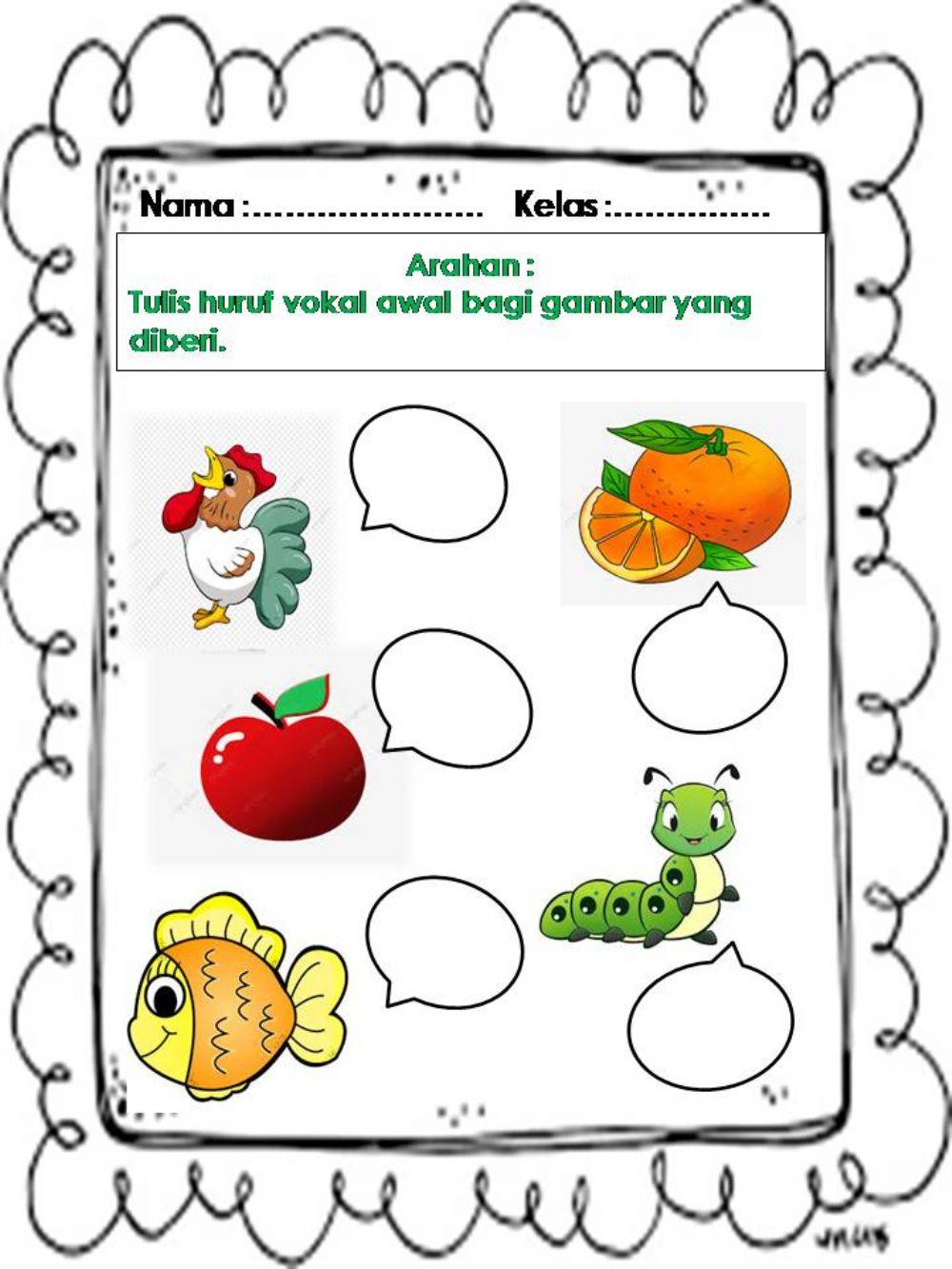 HURUF VOKAL (a,e,i,o,u)