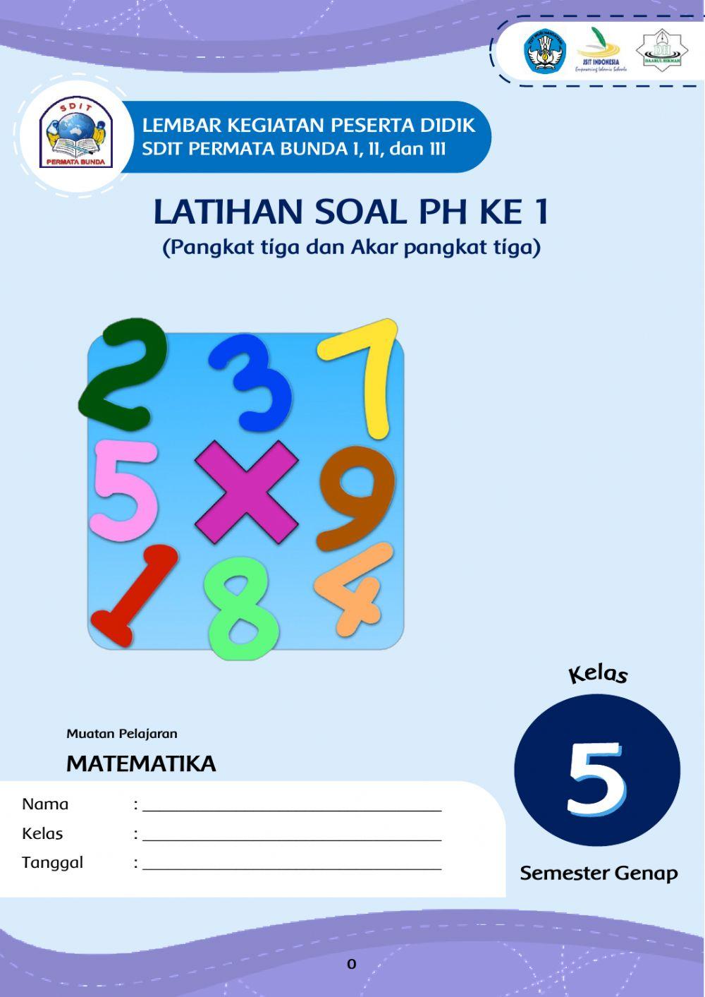 Pangkat Tiga dan Akar Pangkat Tiga