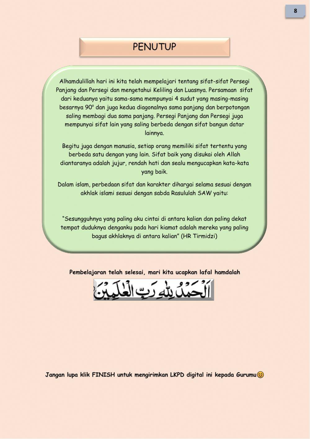 LKPD Persegi Panjang dan Persegi