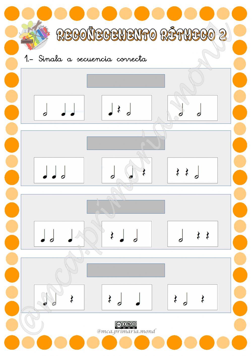 Recoñecemento rítmico 2.2