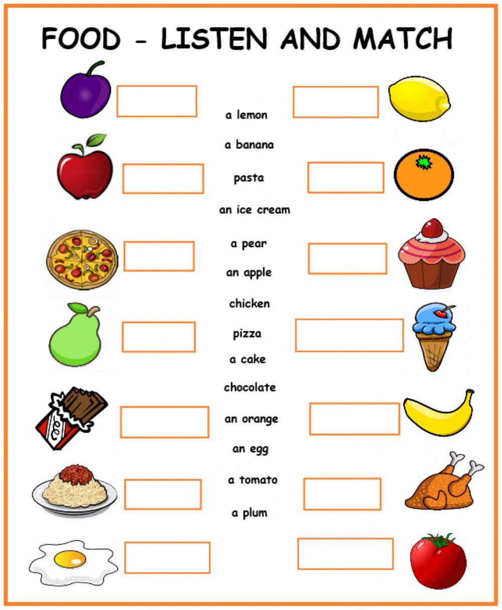 Food Listen And Match Interactive Worksheet Live Worksheets food-listen-and-match-interactive-worksheet-live-worksheets