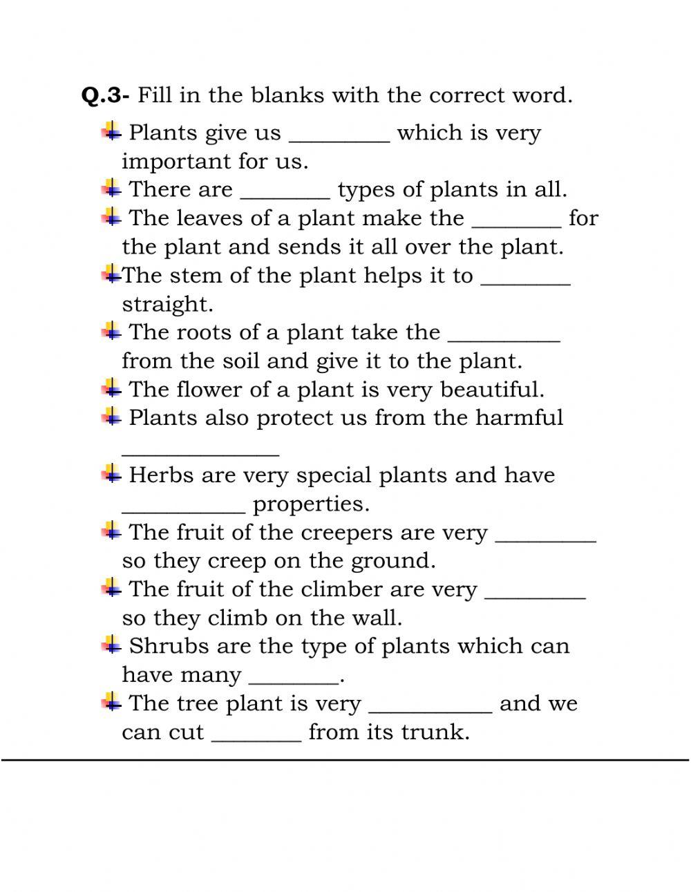 Types of plants