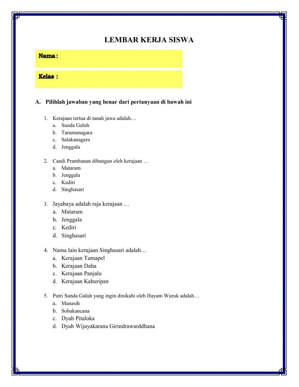 Kerajaan di Indonesia