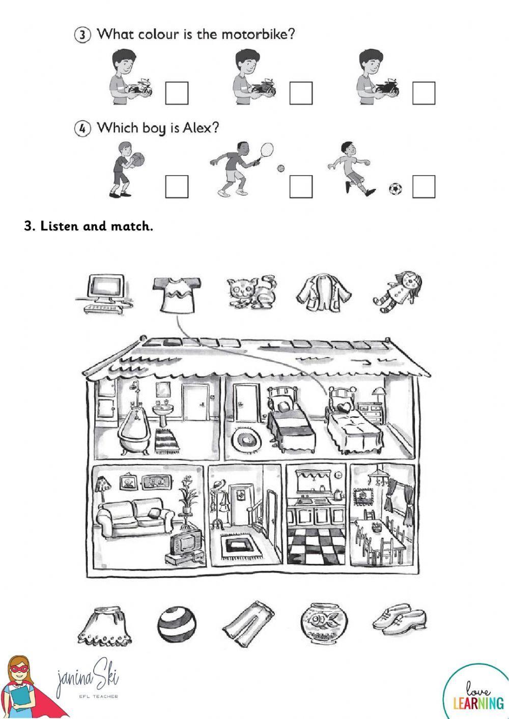 Listening Practice Kid's Box Units 10&11