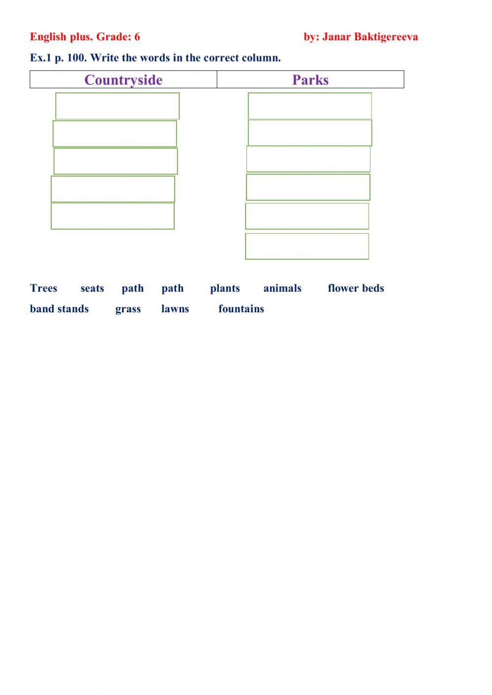 Unit 8  Our neighbourhood