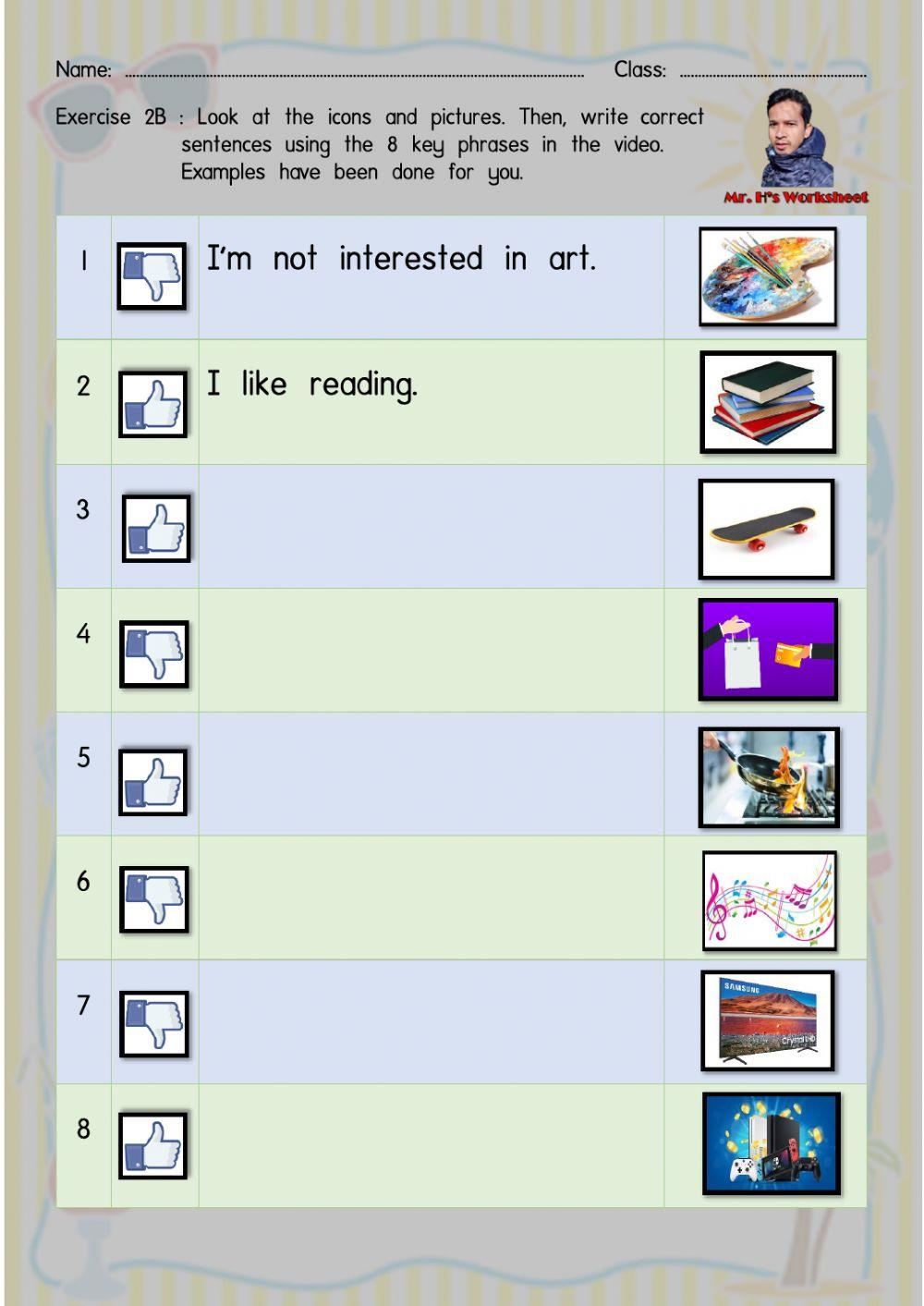 English Year 5 Starter Lesson 1