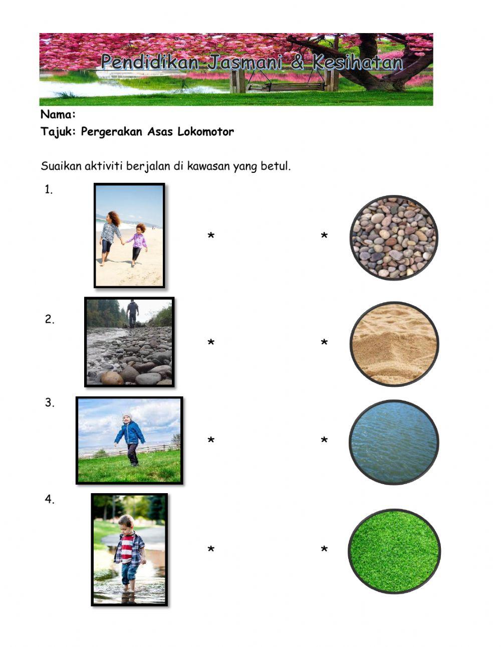 Pergerakan Asas Lokomotor - Berjalan
