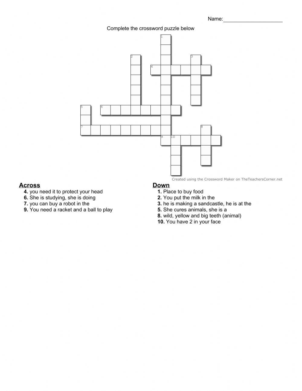 Crossword