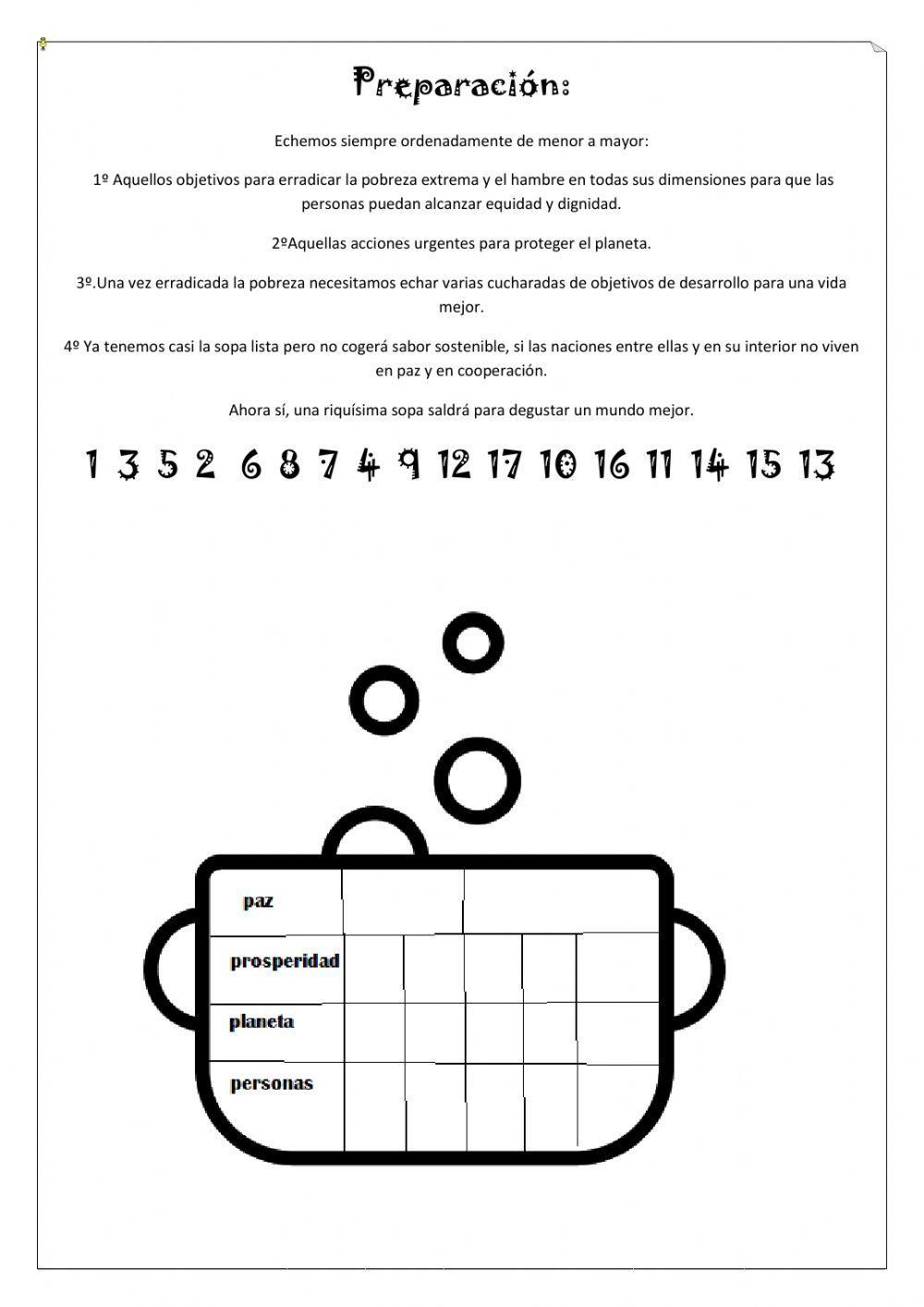 Receta para un mundo mejor