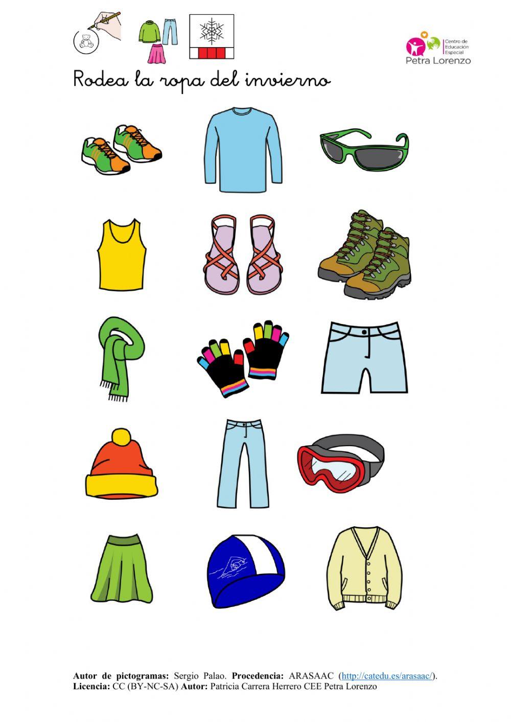 SA Invierno. Ropa de invierno