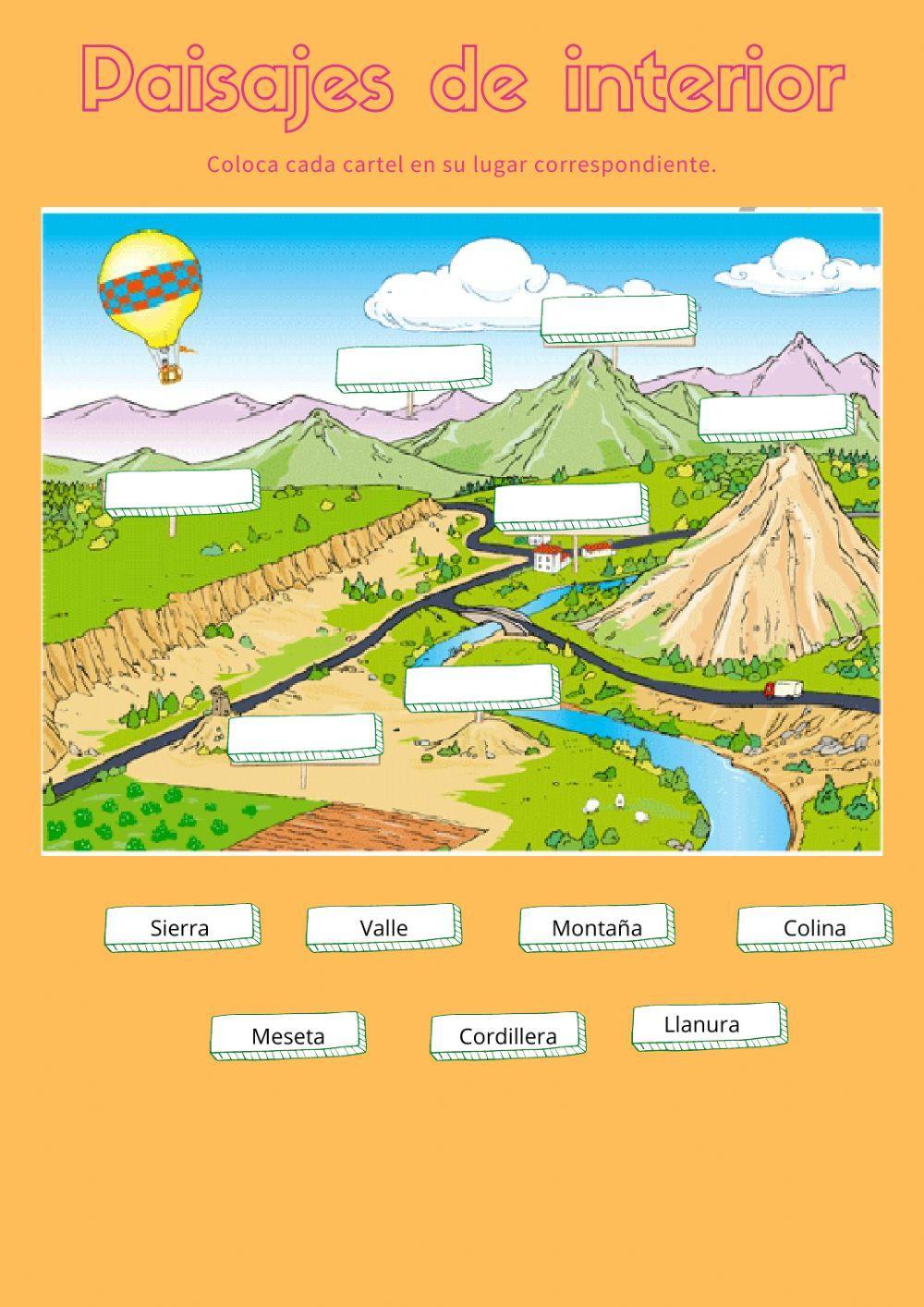 El paisaje de interior