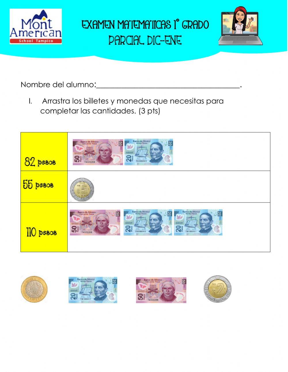 Parcial matemáticas