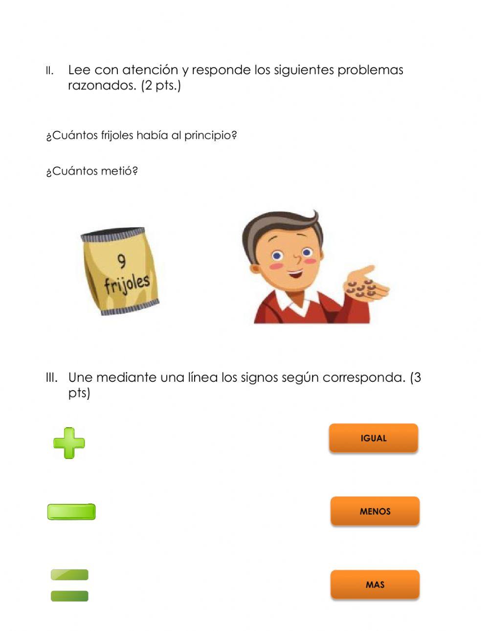 Parcial matemáticas