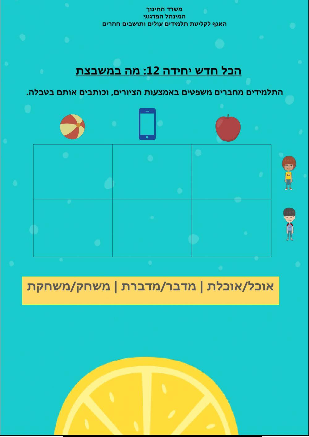 הכל חדש 12
