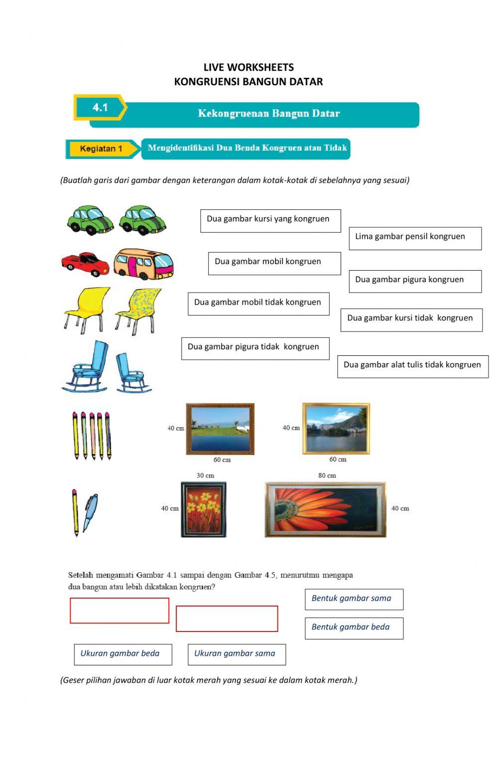 Kongruensi bangun datar