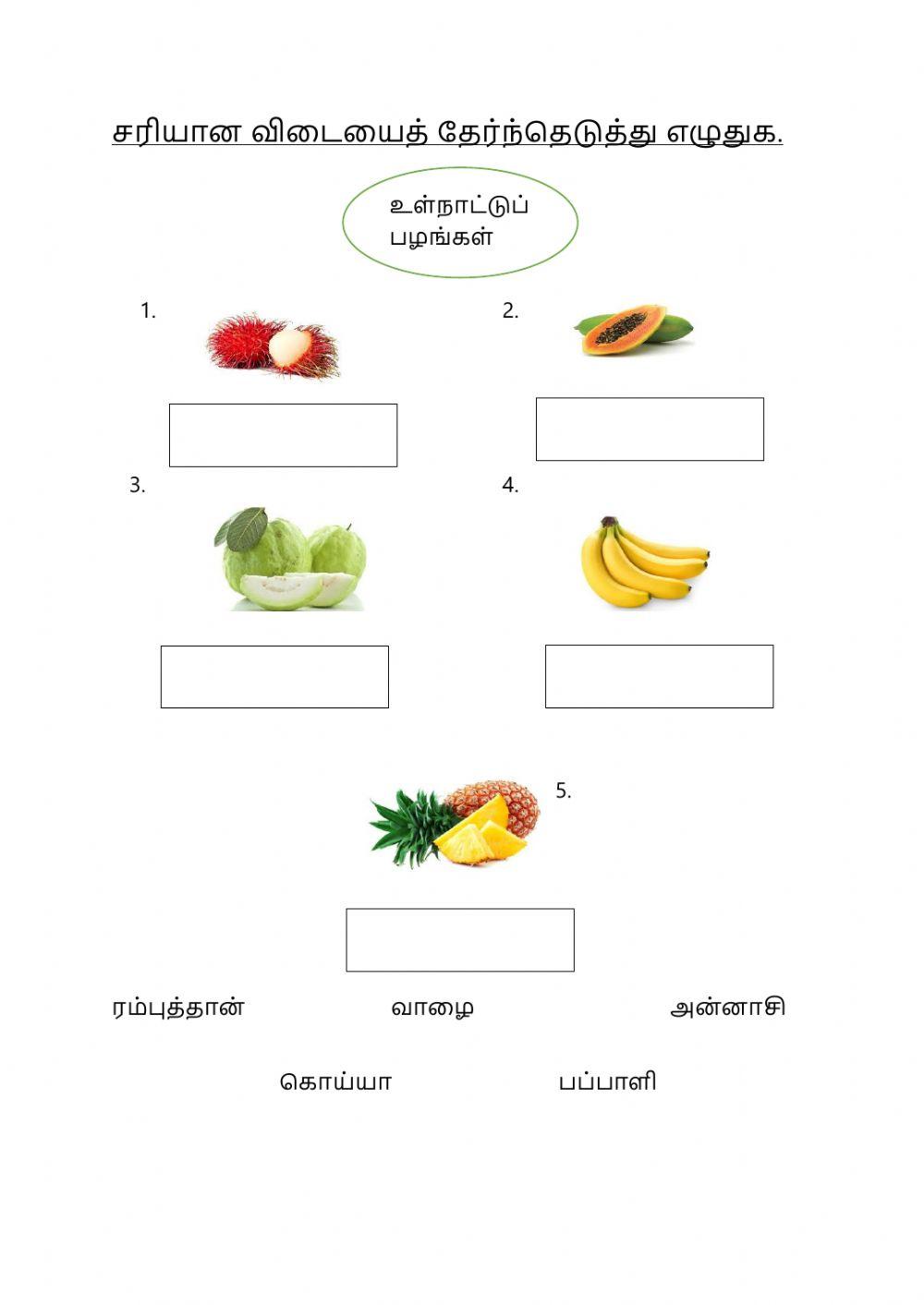 Bahasa tamil