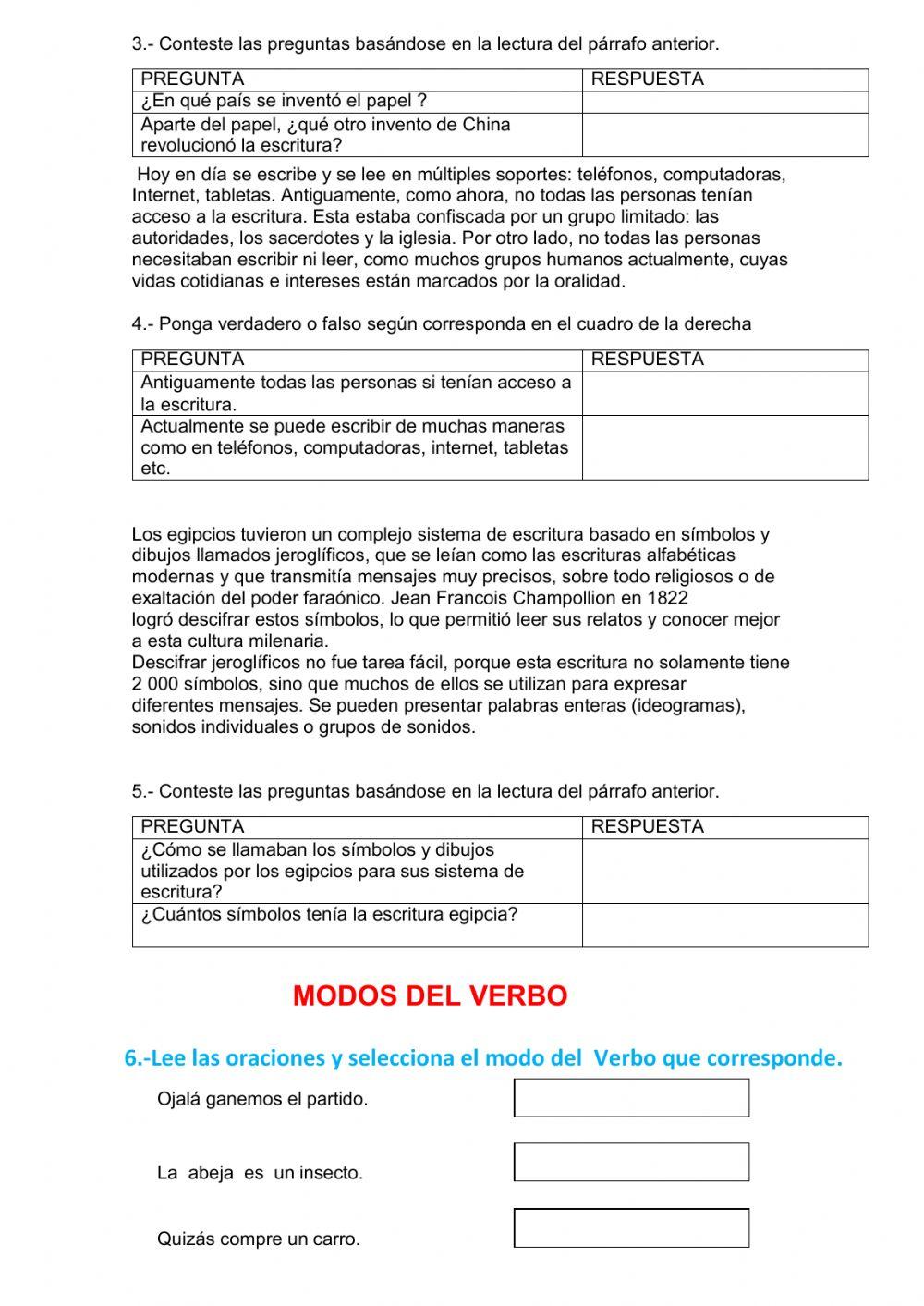 Evaluación 2 parcial 8vo año EGB