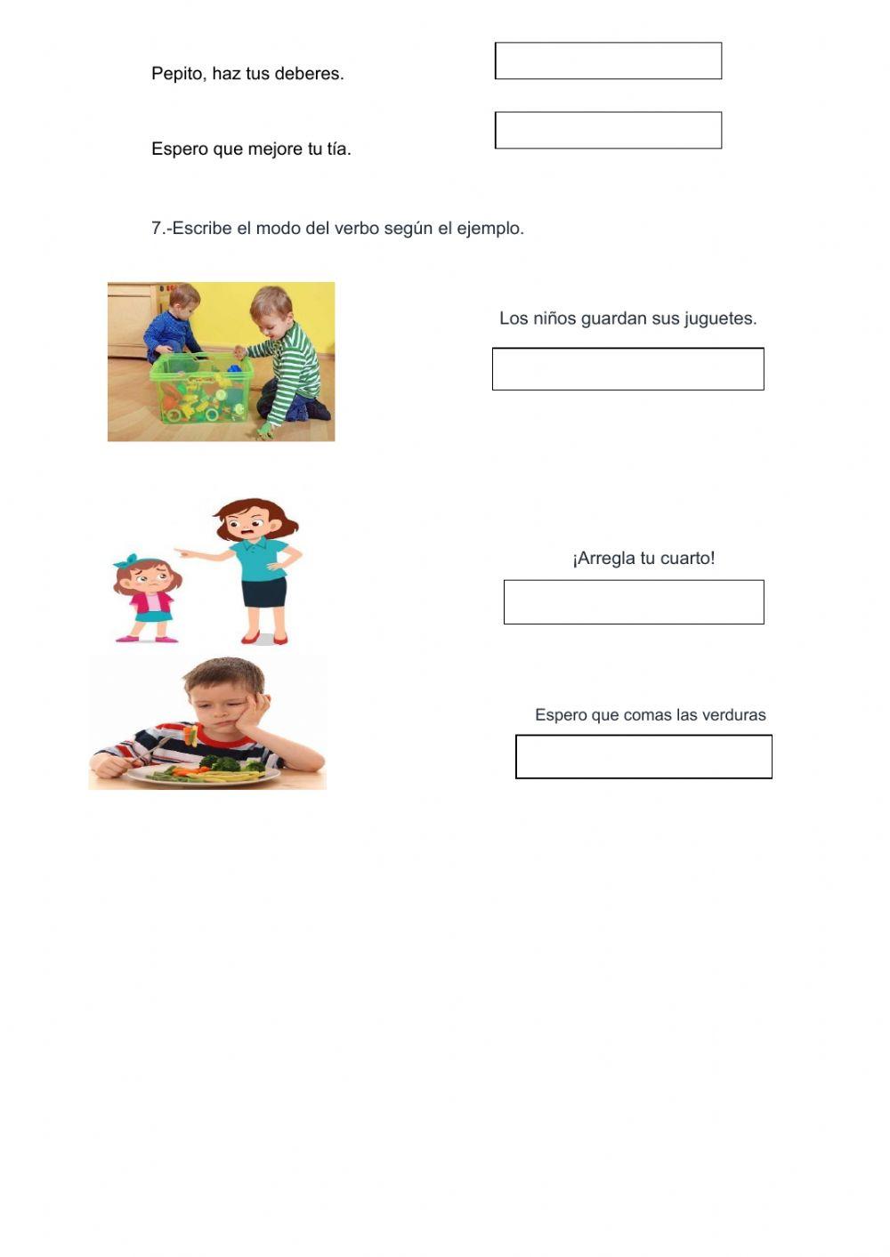 Evaluación 2 parcial 8vo año EGB