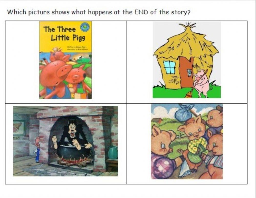 Story Elements Three LIttle Pigs 2