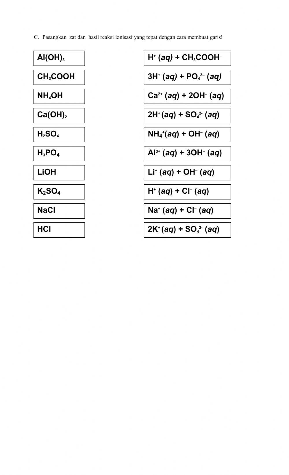 Quiz-2 elektrolit & nonelektrolit