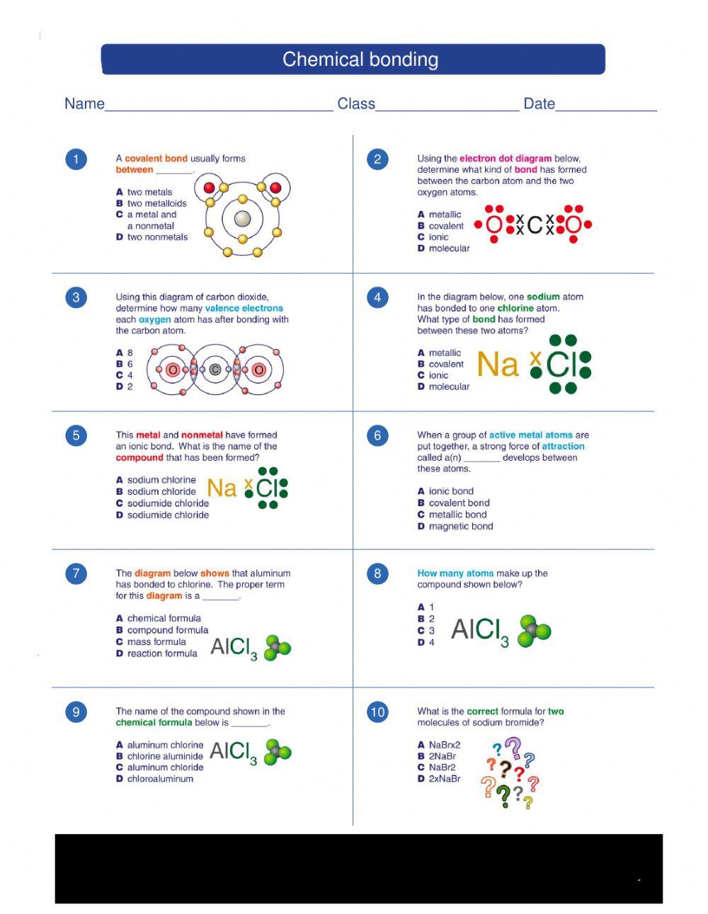 Chemical bonding