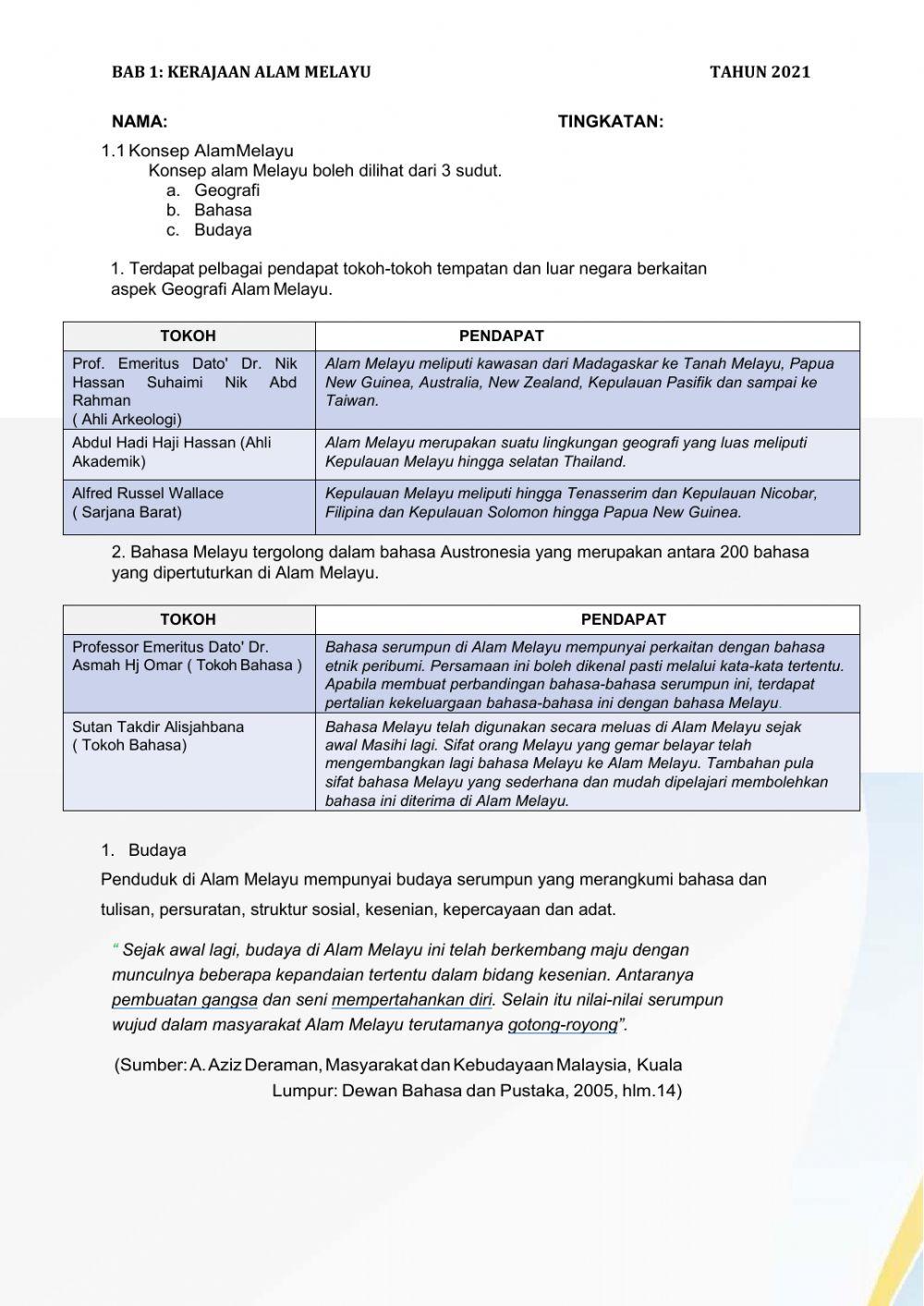 Kerajaan alam melayu