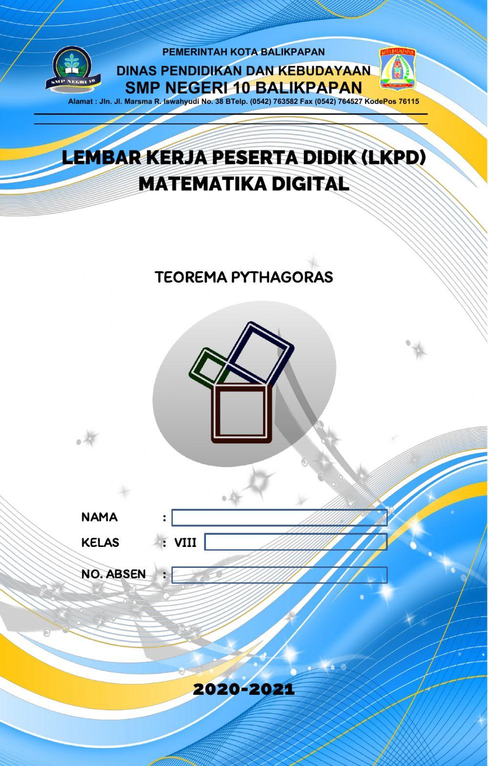 Lkpd digital matematika kelas 8