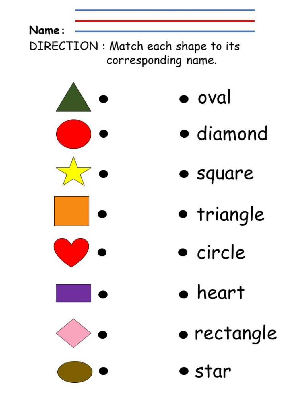 Shapes: matching name Shapes: matching name