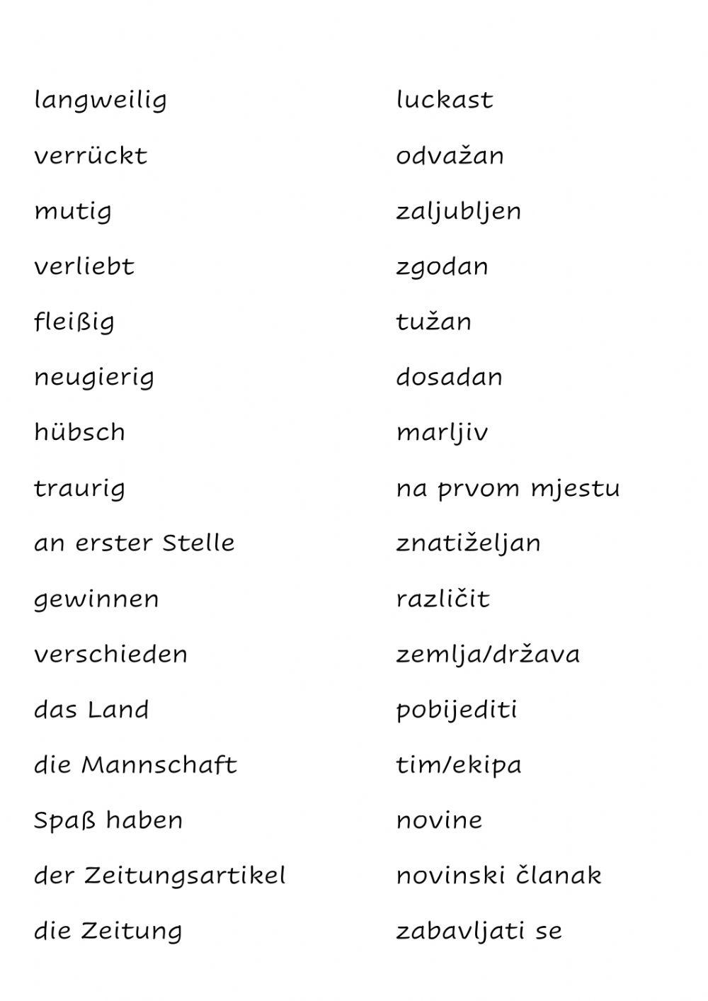 BF L22 S25 Vokabular testen