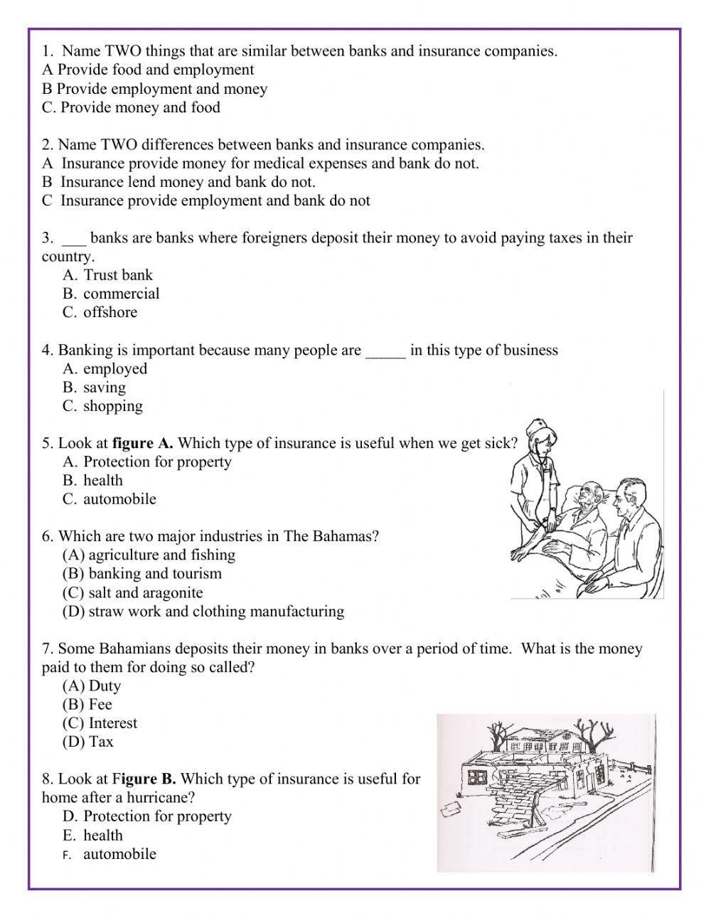 Banking and Insurance in The Bahamas