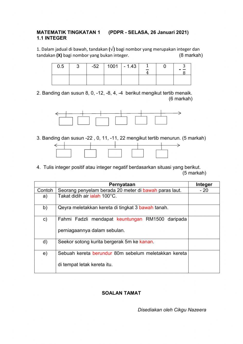 Bab1 - 1.1 integer