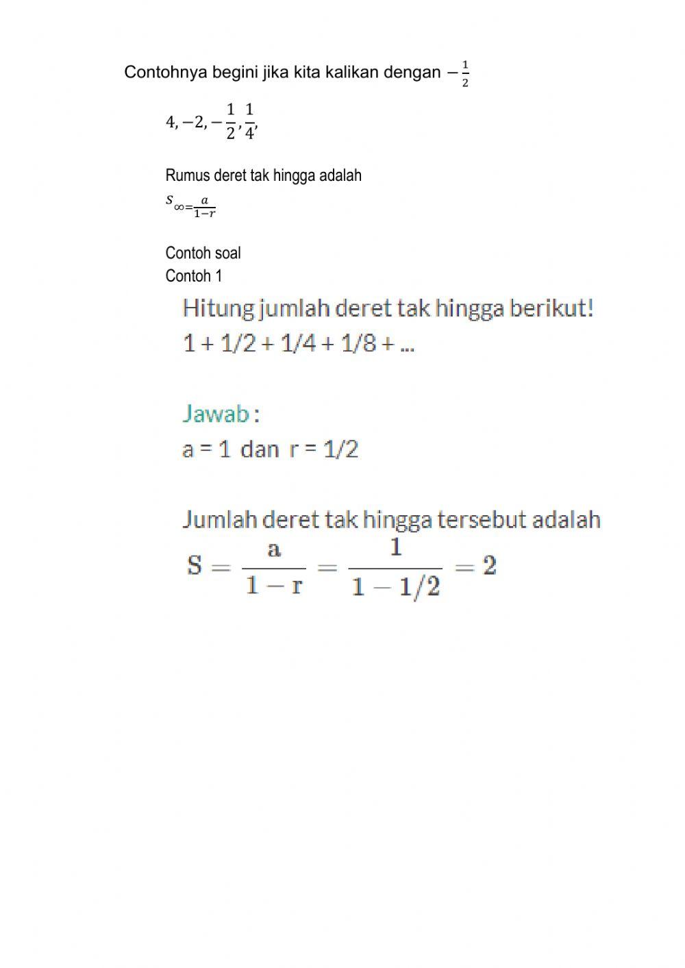Soal latihan
