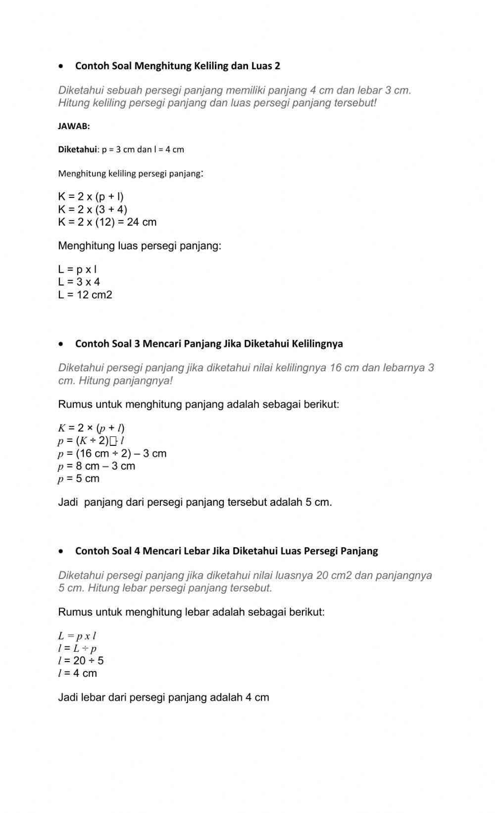 LKPD matematika kelas 4c