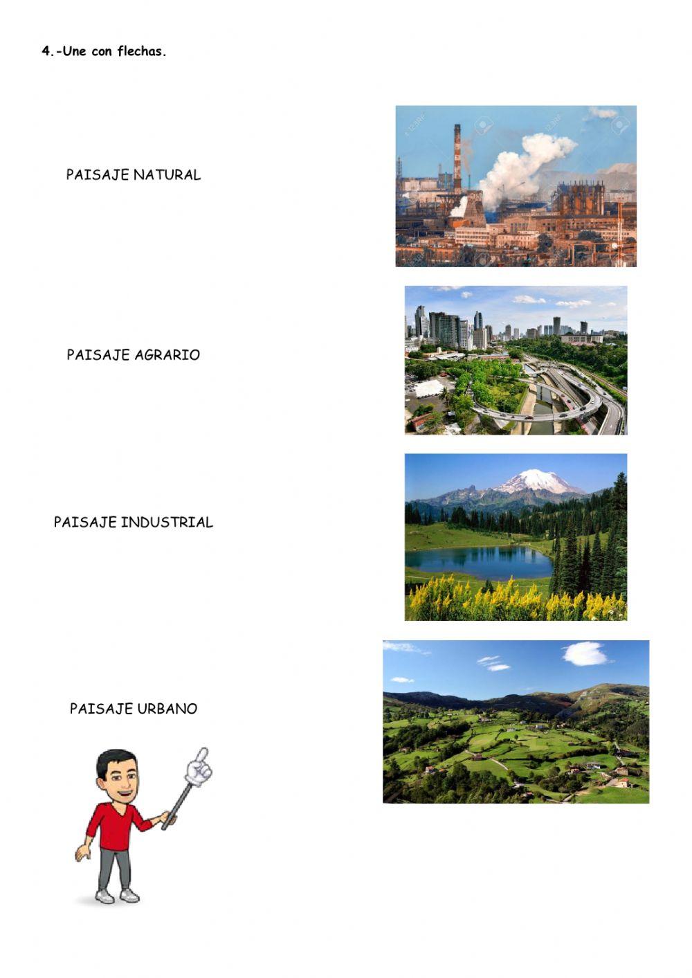 Ficha 3: Formas del relieve-El paisaje