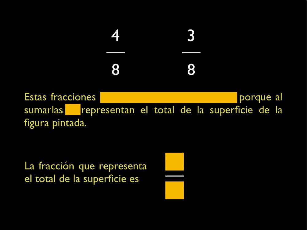 Las fracciones complementarias
