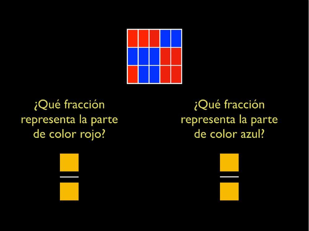 Las fracciones complementarias