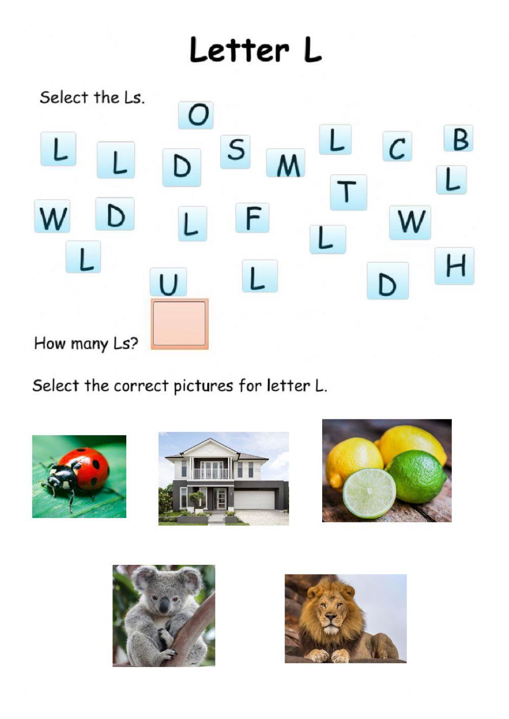 Letter L