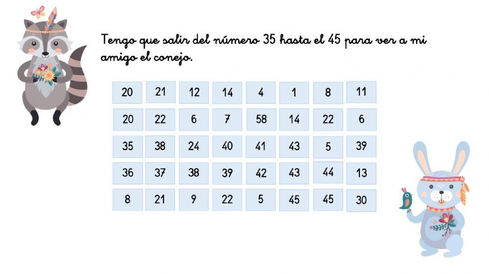 Laberintos numéricos II