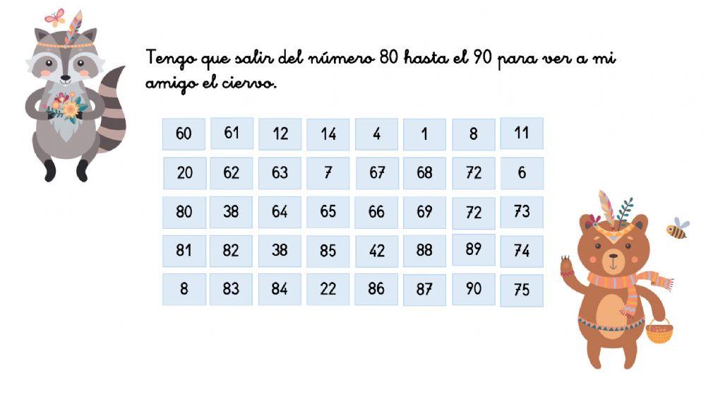 Laberintos numéricos II