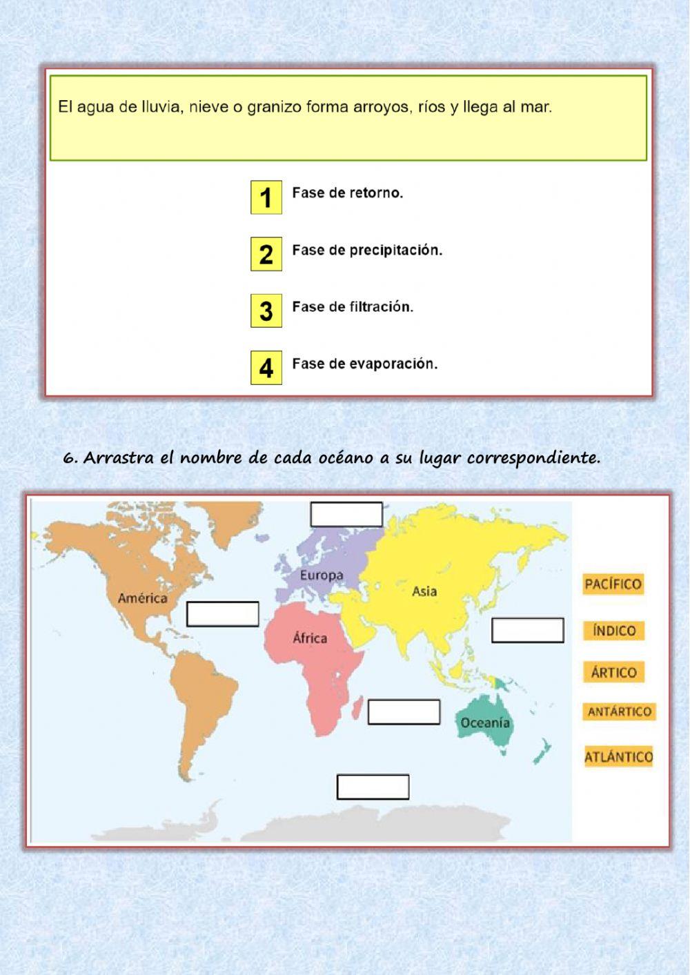 Tema 2. 1ª Parte. La hidrosfera.